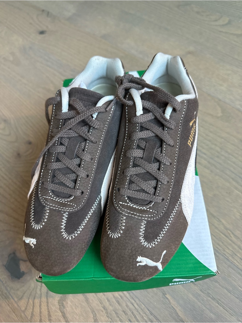 Puma Wmns Speedcat Chocolate Jasmine Flower